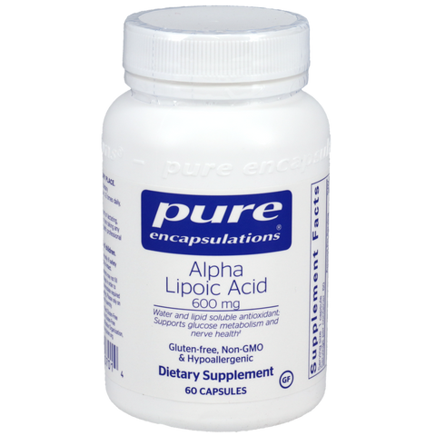 Alpha Lipoic Acid 600mg (Pure Encapsulations)