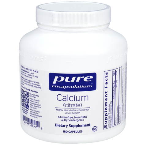 Calcium (Citrate) (Pure Encapsulations)