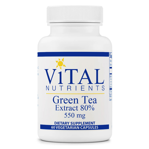Green Tea Extract 80% 550mg (Vital Nutrients)
