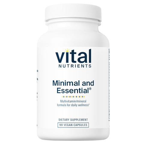 Minimal and Essential (Vital Nutrients)