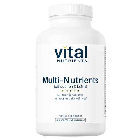 Multi-Nutrients (No Iron or Iodine) (Vital Nutrients)