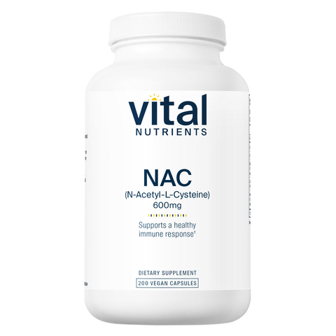NAC (N-Acetyl-l-Cysteine) 600mg (Vital Nutrients)