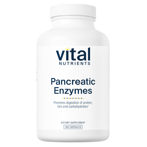Pancreatic Enzymes 1000mg (full strength) (Vital Nutrients)