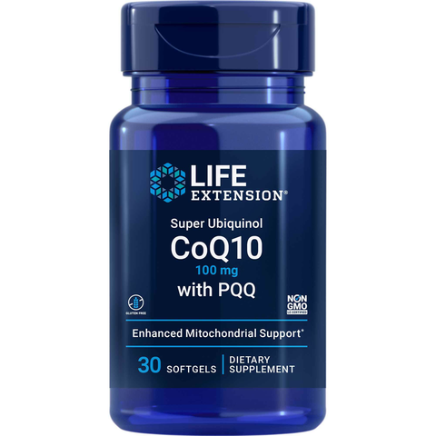 Super Ubiquinol CoQ10 with PQQ (Life Extension)