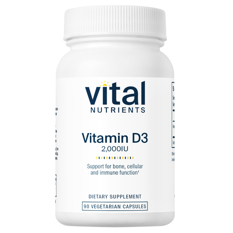 Vitamin D3 2000IU VEG (Vital Nutrients)