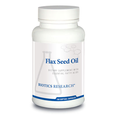 Flax Seed Oil Caps (Biotics Research)