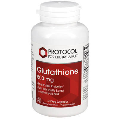 Protocol For Life Balance Glutathione 500 mg 60 vcaps Protocol For Life Balance Glutathione 500 mg 60 vcaps