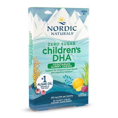 Zero Sugar Children's DHA™ Vegetarian Gummy (Nordic Naturals)