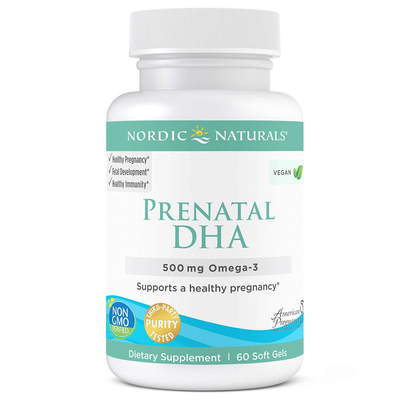 Vegan Prenatal DHA (Nordic Naturals)