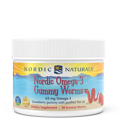 Nordic Omega-3 Gummy Worms™ (Nordic Naturals)