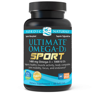 Ultimate Omega®-D3 Sport (Nordic Naturals)