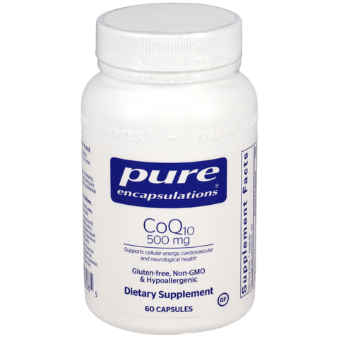pure encapsulations coq10 l-carnitine fumarate CoQ10 120mg (Pure Encapsulations)