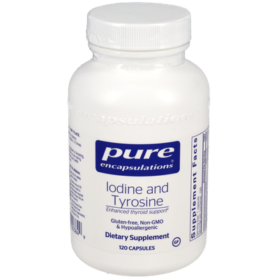 Iodine & Tyrosine 120 CAPS (Pure Encapsulations)
