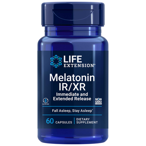 Melatonin IR/XR 1.5mg (Life Extension)