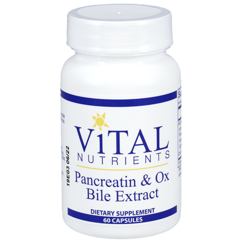 Pancreatin and Ox Bile (Vital Nutrients)