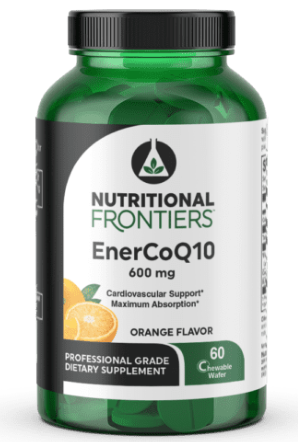 EnercoQ10 CoQ10 Supplement – 60 Tablets (Nutritional Frontiers)