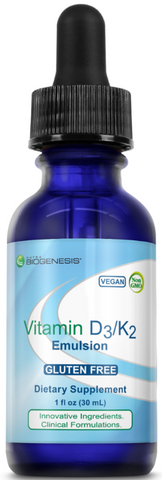 Vitamin D3-K2 Emulsion (Nutra BioGenesis)