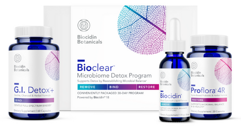 Bioclear® Microbiome Detox Program with Biocidin® Liquid (Biocidin Botanicals)