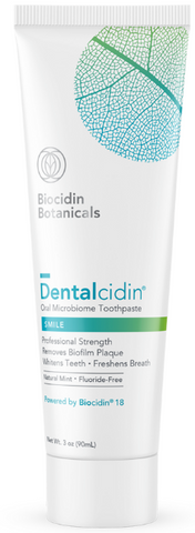 Dentalcidin Broad-Spectrum Toothpaste with Biocidin (Biocidin Botanicals)