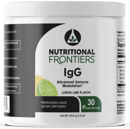 IgG Lemon Lime 30 Serving (Nutritional Frontiers)