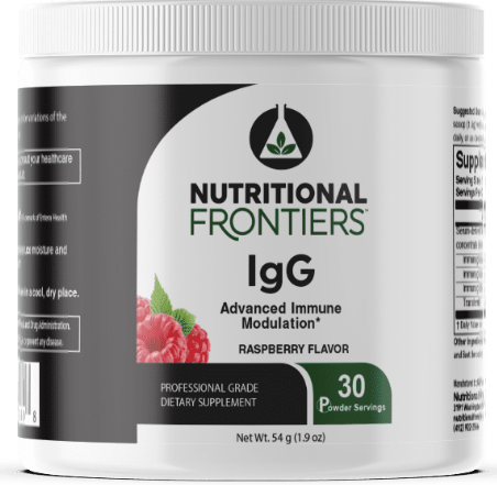 IgG Raspberry 30 serving (Nutritional Frontiers)