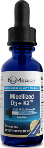 Micellized D3 + K2™ (NuMedica)