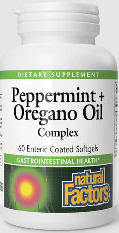 Peppermint & Oregano Oil (Natural Factors)