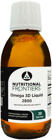 Omega 3 Liquid 2800 Lemon Flavor (Nutritional Frontiers)