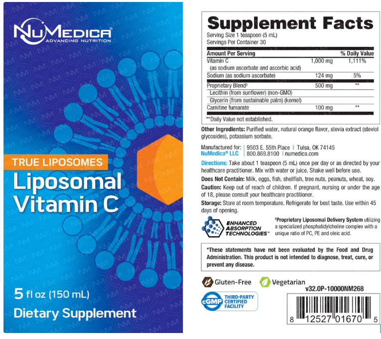 Liposomal Vitamin C (NuMedica) | Boulevard Pharmacy Liposomal Vitamin C (NuMedica) | Boulevard Pharmacy
