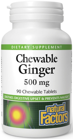 Chewable Ginger (Natural Factors)
