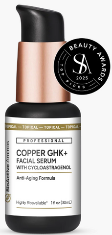 Copper GHK+ Facial Serum with Cycloastragenol (Quicksilver Scientific)