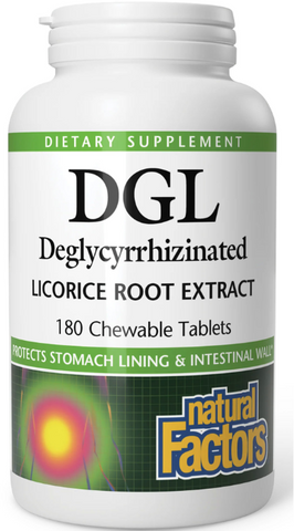 DGL 400mg 10:1 Extract (Natural Factors)