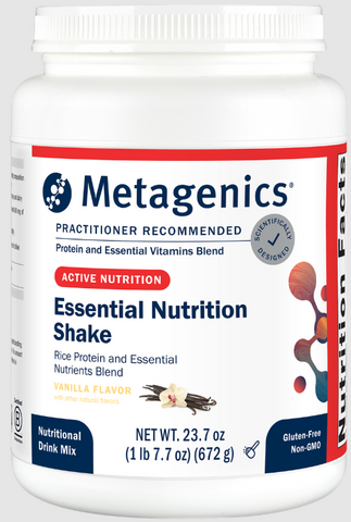 Essential Nutrition Shake Vanilla (Formerly UltraMeal® Rice, Vanilla) (Metagenics)
