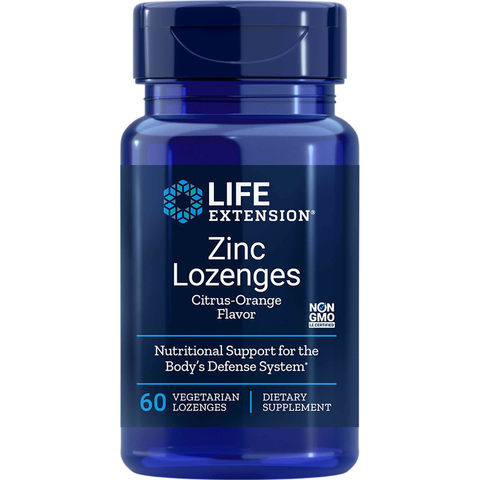Zinc Lozenges 18.75mg (Life Extension)
